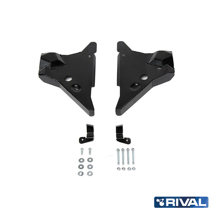 Nissan Navara NP300 (D23) RIVAL 4x4 skid plate – underbody protection close-up view