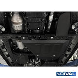 Toyota Hilux Revo – Transfer Case, AdBlue & Oxygen Sensor RIVAL 4x4 transfer case skid plate – underbody protection detail view