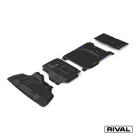 Ford Ranger (2022) RIVAL 4x4 skid plate – underbody protection close-up view