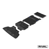 Ford Ranger (2022) RIVAL 4x4 skid plate – underbody protection close-up view