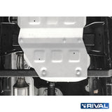 Ford Ranger Raptor (2019) RIVAL 4x4 transfer case skid plate – underbody protection detail view