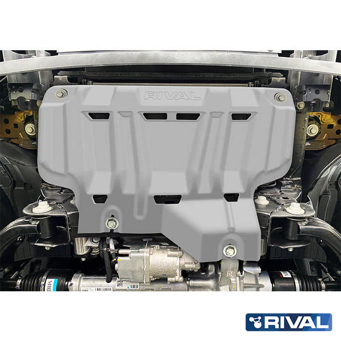 Ford Ranger (2022) RIVAL 4x4 radiator skid plate – underbody protection detail view