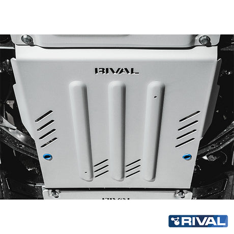 Ford Ranger Raptor (2022) RIVAL 4x4 gearbox skid plate – underbody protection detail view