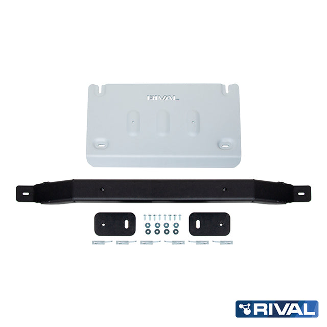 Ford Ranger Raptor (2022) RIVAL 4x4 transfer case skid plate – underbody protection overview