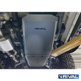 Ford Ranger Raptor (2022) RIVAL 4x4 fuel tank skid plate – underbody protection detail view