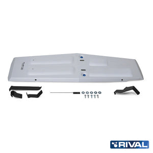 Ford Ranger Raptor (2022) RIVAL 4x4 fuel tank skid plate – underbody protection detail view