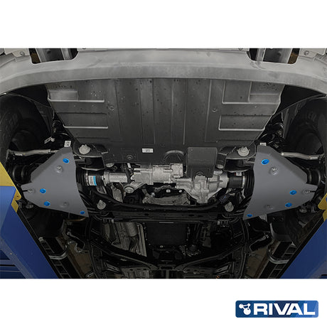 Ford Ranger (2022) RIVAL 4x4 skid plate – underbody protection detail view