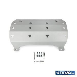 Jeep Wrangler – Exhaust Pipe RIVAL 4x4 skid plate – underbody protection overview
