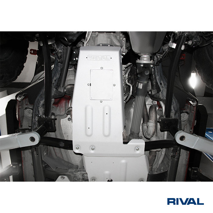 Jeep Wrangler – Engine RIVAL 4x4 engine skid plate – underbody protection detail view