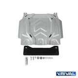 Mitsubishi L200 MQ / MR – Engine RIVAL 4x4 engine skid plate – underbody protection installed view