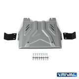 Mitsubishi L200 MQ / MR – Transfer Case RIVAL 4x4 transfer case skid plate – underbody protection installed view