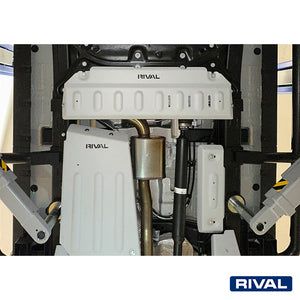 INEOS Grenadier – Transfer Case RIVAL 4x4 transfer case skid plate – underbody protection detail view
