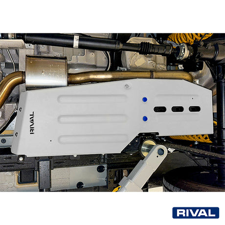 INEOS Grenadier – Fuel Tank RIVAL 4x4 fuel tank skid plate – underbody protection detail view