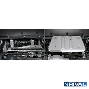 Suzuki Jimny – Steering Rods RIVAL 4x4 steering skid plate – underbody protection installed view