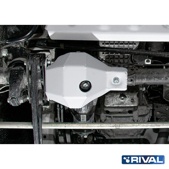 Suzuki Jimny – Front Differential RIVAL 4x4 differential skid plate – underbody protection detail view