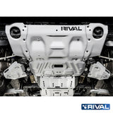 Toyota Hilux Revo – Radiator & Engine RIVAL 4x4 radiator & engine skid plate – underbody protection detail view