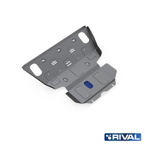 Toyota Hilux Vigo – Radiator & Engine RIVAL 4x4 radiator & engine skid plate – underbody protection detail view