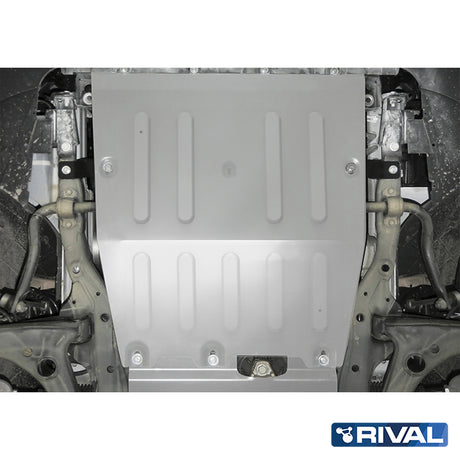 MAN TGE – Engine & Gearbox RIVAL 4x4 engine & gearbox skid plate – underbody protection detail view