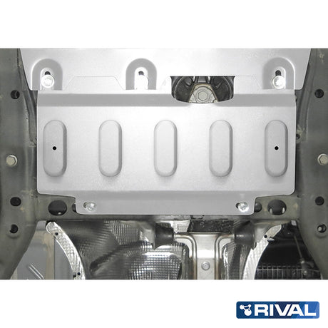 MAN TGE – Electric Steering Rack Motor RIVAL 4x4 engine & steering skid plate – underbody protection detail view