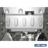 MAN TGE – Electric Steering Rack Motor RIVAL 4x4 engine & steering skid plate – underbody protection detail view