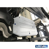 MAN TGE – Fuel Tank RIVAL 4x4 fuel tank skid plate – underbody protection detail view