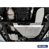 Toyota Hilux Revo – Transfer Case, AdBlue & Oxygen Sensor RIVAL 4x4 transfer case skid plate – underbody protection detail view