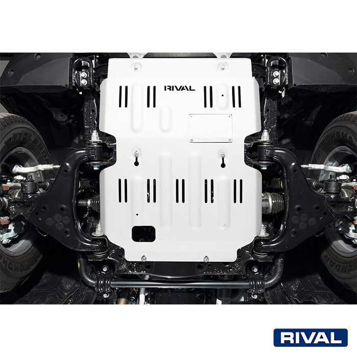 Toyota Land Cruiser 250 – Engine RIVAL 4x4 engine skid plate – underbody protection detail view