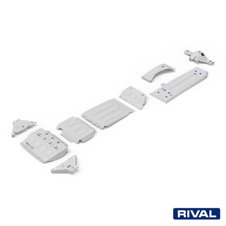 Ford Ranger RIVAL 4x4 skid plate – underbody protection overview