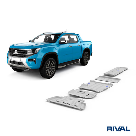 Ford Ranger (2022) RIVAL 4x4 skid plate – underbody protection overview