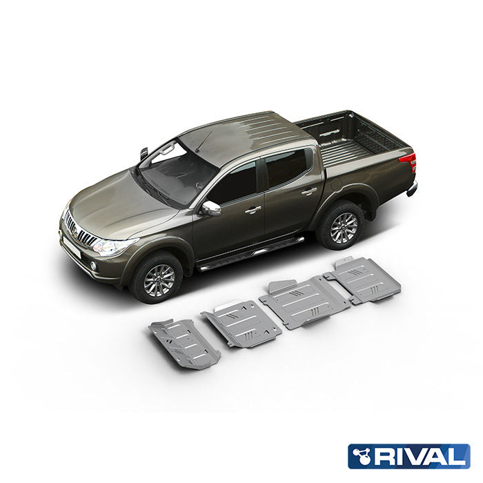 Mitsubishi L200 MQ / MR RIVAL 4x4 skid plate – underbody protection overview