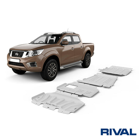 Nissan Navara NP300 (D23) RIVAL 4x4 skid plate – underbody protection overview