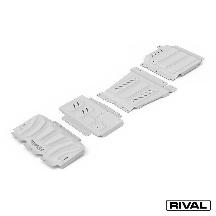 Nissan Navara NP300 (D23) RIVAL 4x4 skid plate – underbody protection overview