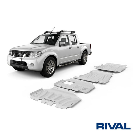 Nissan Navara NP300 (D23) RIVAL 4x4 skid plate – underbody protection overview