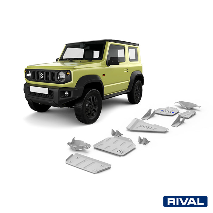 Suzuki Jimny RIVAL 4x4 skid plate – underbody protection overview