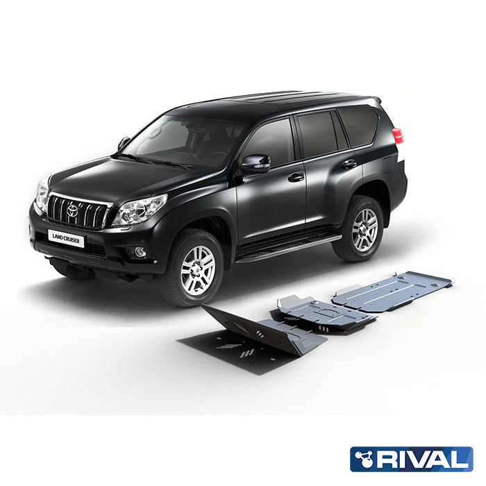 Toyota Land Cruiser 150 RIVAL 4x4 skid plate – underbody protection detail view