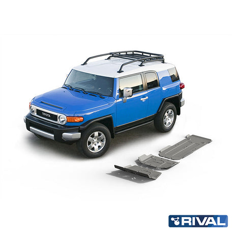 Toyota Land Cruiser 120 RIVAL 4x4 skid plate – underbody protection overview