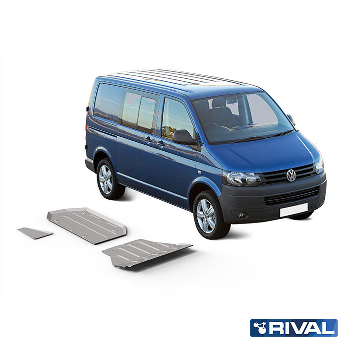 Volkswagen T5 RIVAL 4x4 skid plate – underbody protection overview