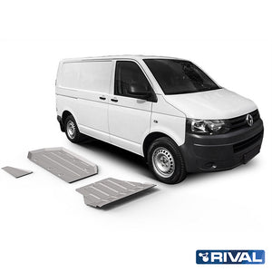 Volkswagen T5 RIVAL 4x4 skid plate – underbody protection overview