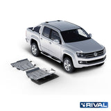 Volkswagen Amarok (2010-up) RIVAL 4x4 skid plate – underbody protection overview