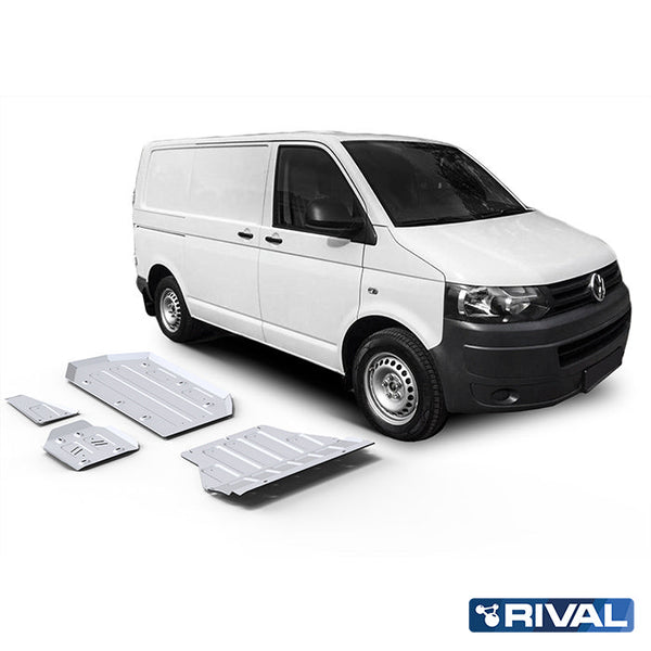 Volkswagen T5 RIVAL 4x4 skid plate – underbody protection overview