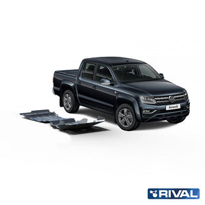 Volkswagen Amarok (2010-up) RIVAL 4x4 skid plate – underbody protection overview