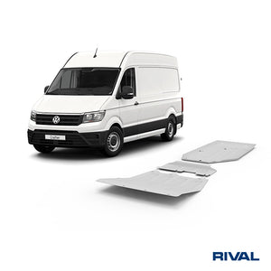 MAN TGE RIVAL 4x4 skid plate – underbody protection overview