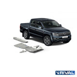 Volkswagen Amarok (2010-up) RIVAL 4x4 skid plate – underbody protection detail view