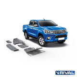 Toyota Hilux Revo RIVAL 4x4 skid plate – underbody protection overview