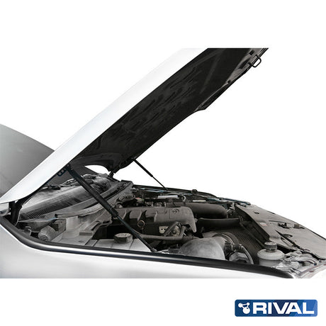 Ford Ranger RIVAL 4x4 Hood Struts for Ford Ranger – installed view