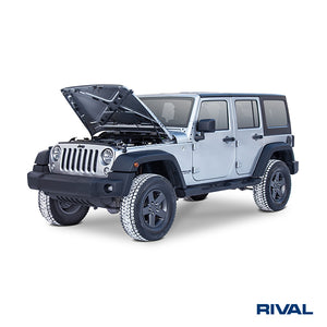 Jeep Wrangler RIVAL 4x4 Hood Struts for Jeep Wrangler – detail view