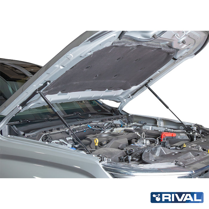 Ford Ranger Raptor (2022) RIVAL 4x4 Hood Struts for Ford Ranger Raptor (2022) – installed view