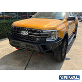 Ford Ranger (2022) RIVAL 4x4 aluminum front bumper – off-road protection detail view