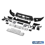 Ford Ranger (2022) RIVAL 4x4 aluminum front bumper – off-road protection overview