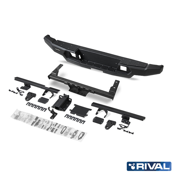 Ford Ranger (2022) RIVAL 4x4 aluminum rear bumper – off-road protection overview